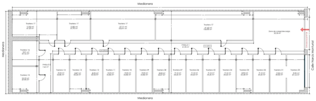 plano trasteros Marbella